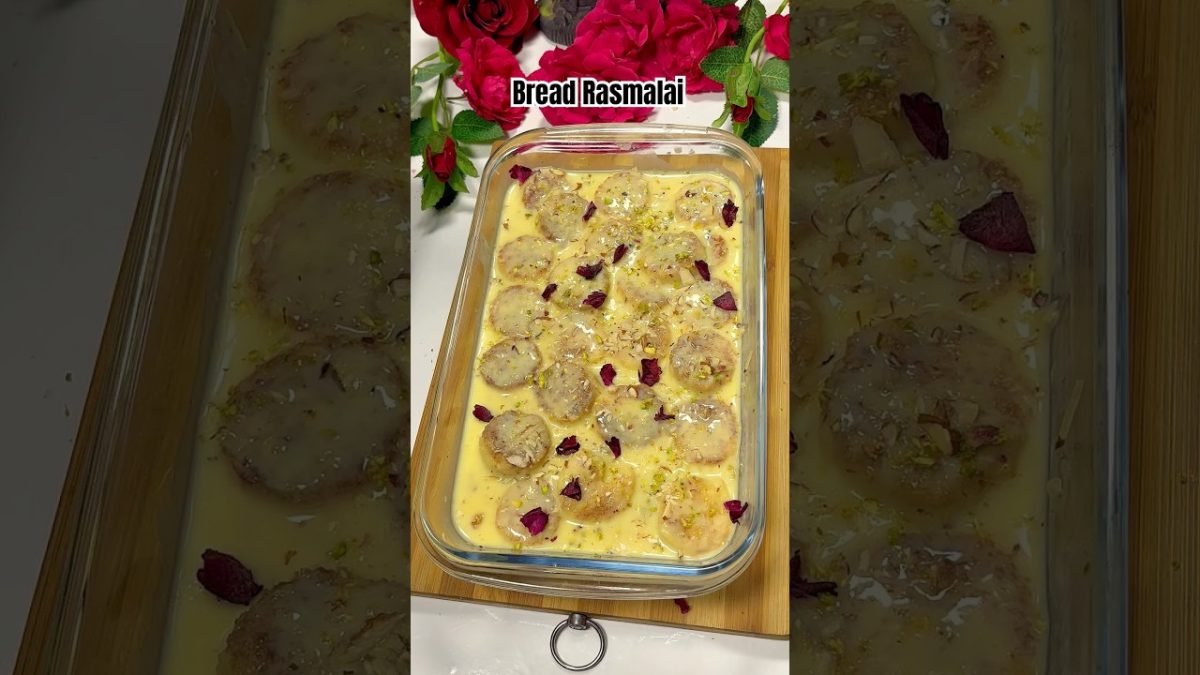 Bread ki Rasmalai | Bread ki Mithayi #shorts #rasmlayrecipe #breadrasmlayi #food #easyrecipe #yt