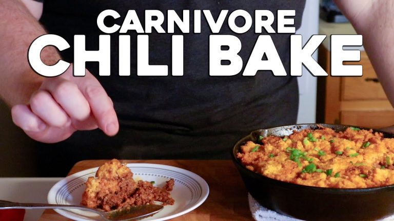 Carnivore Chili Bake | Fun Ground Beef Recipe