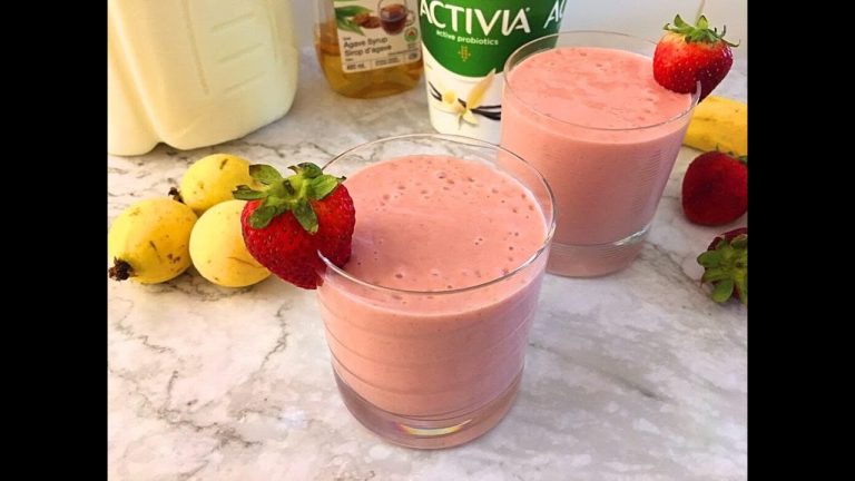 Guava Strawberry Banana Smoothie Recipe 🍓🍌- Episode 941