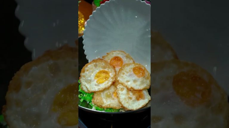 The simplest and most delicious way to cook eggs.  #cooking #foodtutorial #recipe