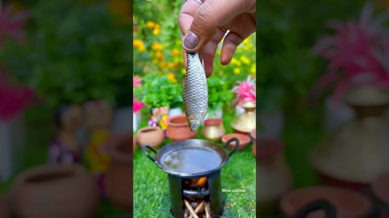 Fish Fry Cooking 🐠 😋 #shorts #shortsvideo #youtubeshorts #minicocinar