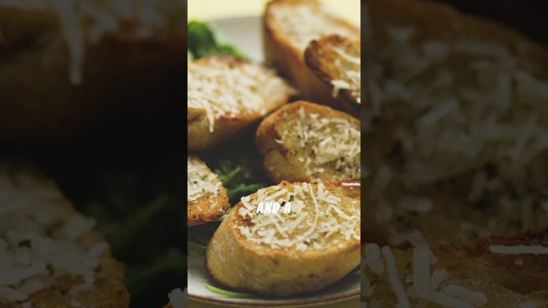 Recipe for Garlic Toast #easyrecipe #quickrecipe