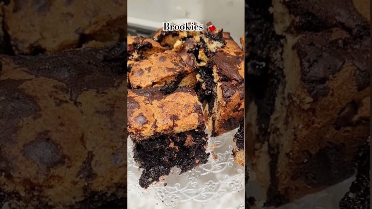 Brownie and Cookie 🍪 #delicious #brookies #brownies #cookies #dessert #recipes #dessertfood #food