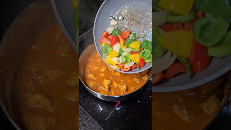 How to Make Yummy Chicken Jalfrezi in 15 Minutes!
