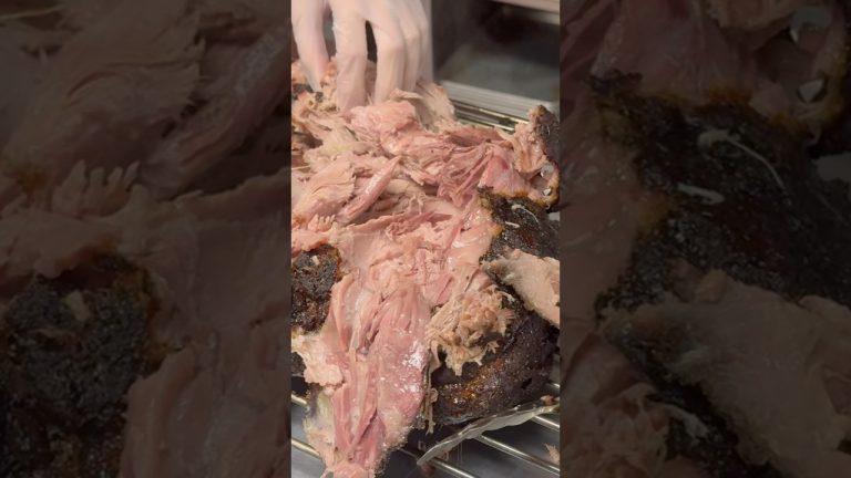 1st Pork Butt For Culinary Student #bbq #pork #shorts