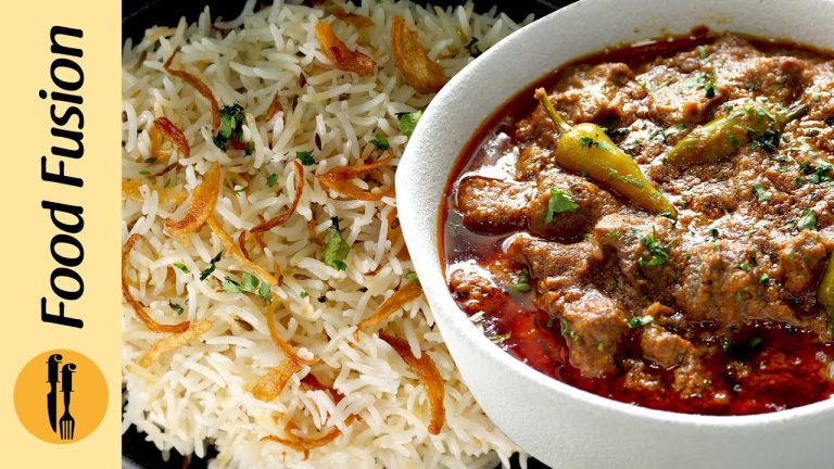 Galawati Boti Gravy with Garlic Burnt Rice Recipe by Food Fusion