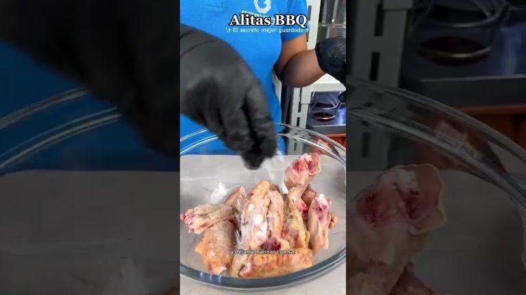 Alitas bbq + SECRETO para negocios