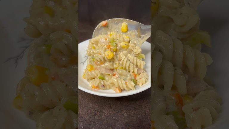 Before making White sauce pasta watch this  #whitesaucepasta #pastarecipe  #pasta #shorts #cooking