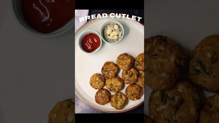 Easy Bread Cutlet Recipe | Quick Snack Idea #shorts #breadcutletrecipe #cookingshorts #recipe