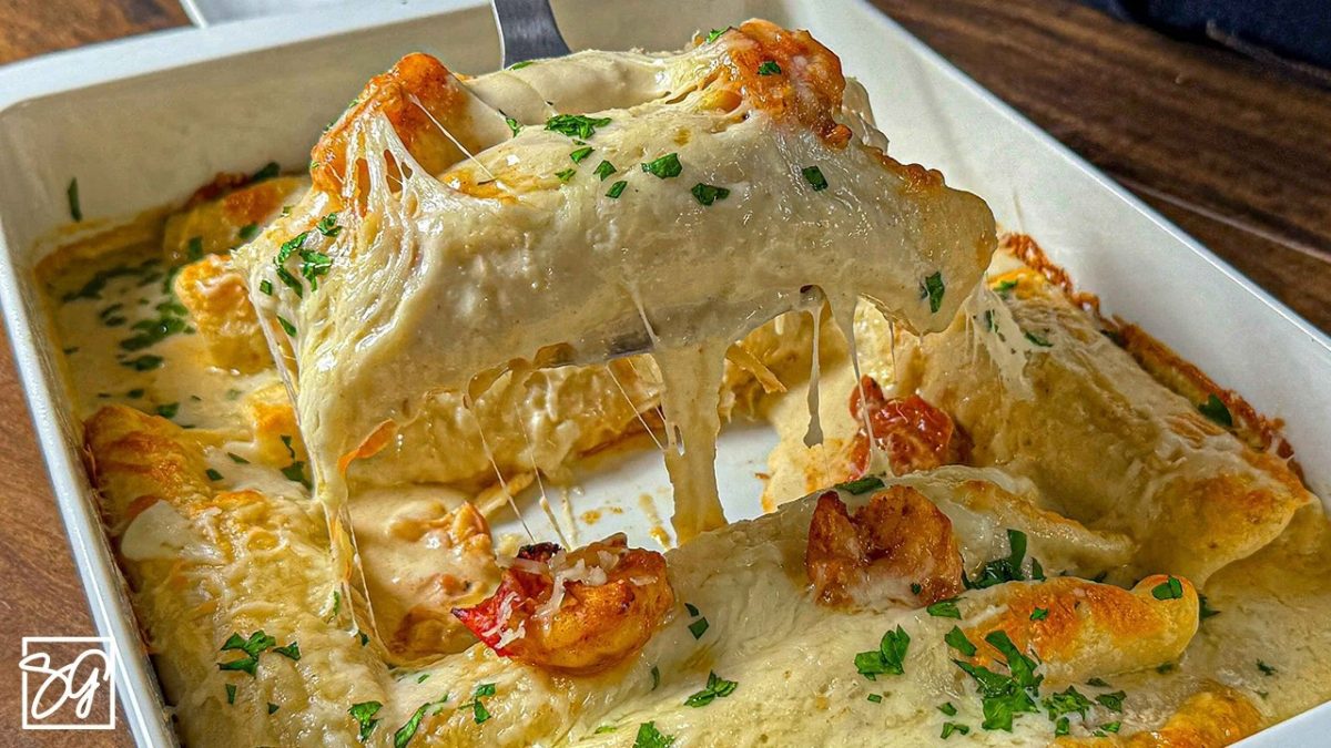 Seafood Enchiladas Like You've Never Seen!