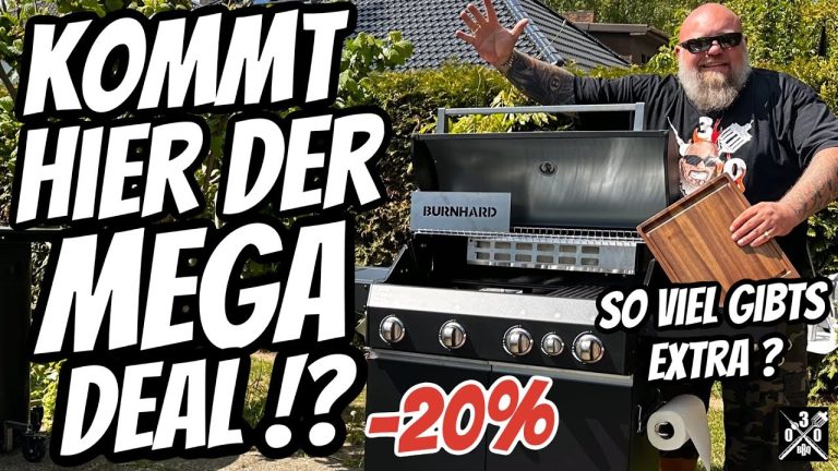 Megadeal ? BURNHARD BIG FRED DELUXE Unboxing und Test – 030 BBQ