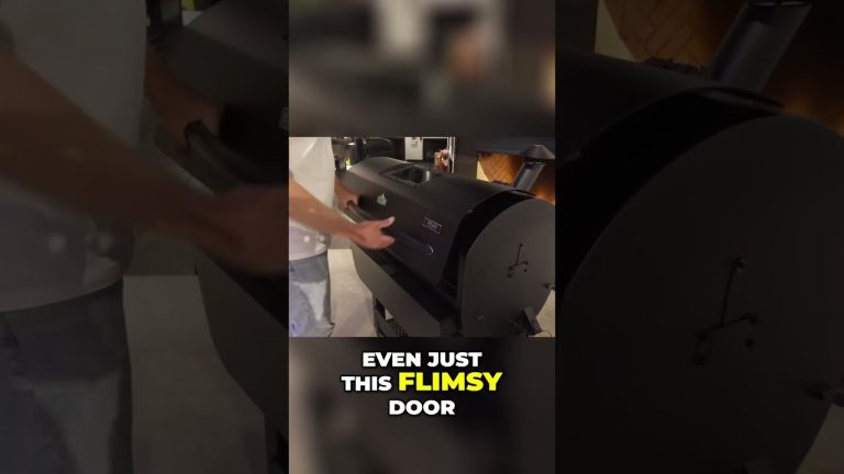 You tap other smokers and they rattle… You tap a Yoder and it laughs at you