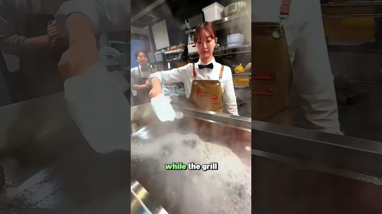 How to clean your grill using only ice!