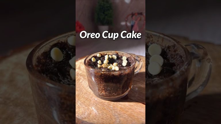 Trending Oreo Cup Cake Recipe #oreo #recipe #trending #shorts