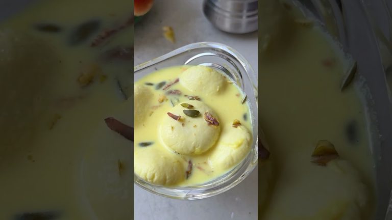 Rasmalai⎜sweet⎜easy recipe⎜easy to cook⎜Homemade
