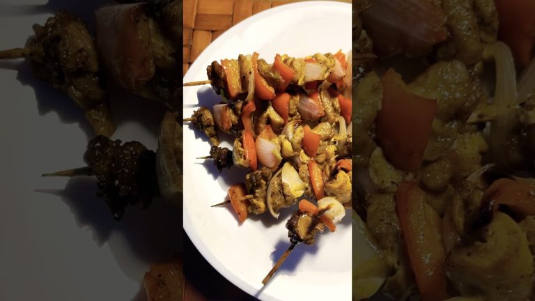 Chicken skewers #Shashlik #bbq #chicken #chef #cooking #shorts #food #recipe #foodie #trending
