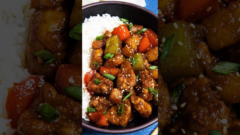 The Secret to Crispy Sweet and Sour Pork at Home