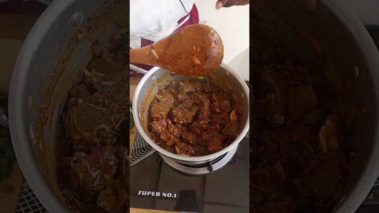 INYAMA ZIRYOSHYE// FRIED BEEF RECIPE#food #beef #beefrecipe #beefcurry #meat #meatlovers #meatrecipe