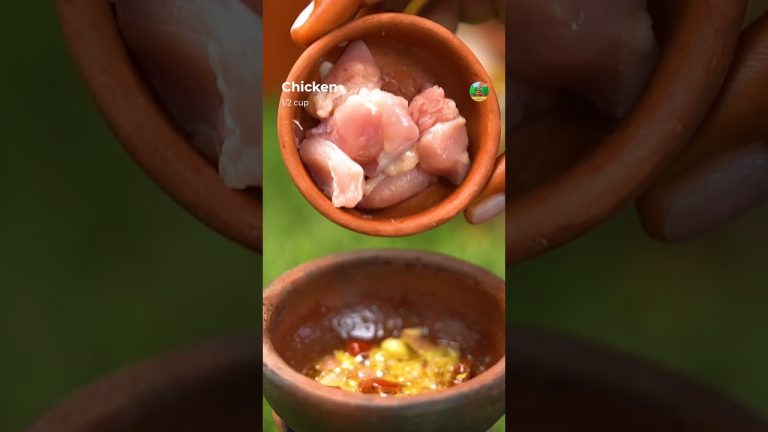 Only 5 Ingrediants Chicken Recipe | Miniature Cooking