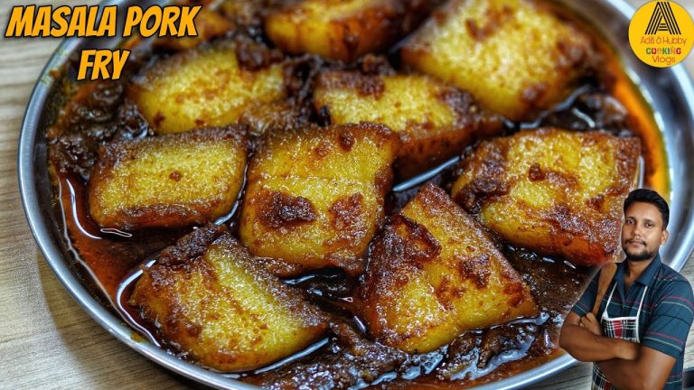 This Masala Pork Fry Is One Of The Best Recipes From My Kitchen | Pork Masala Recipe | Pork Recipe