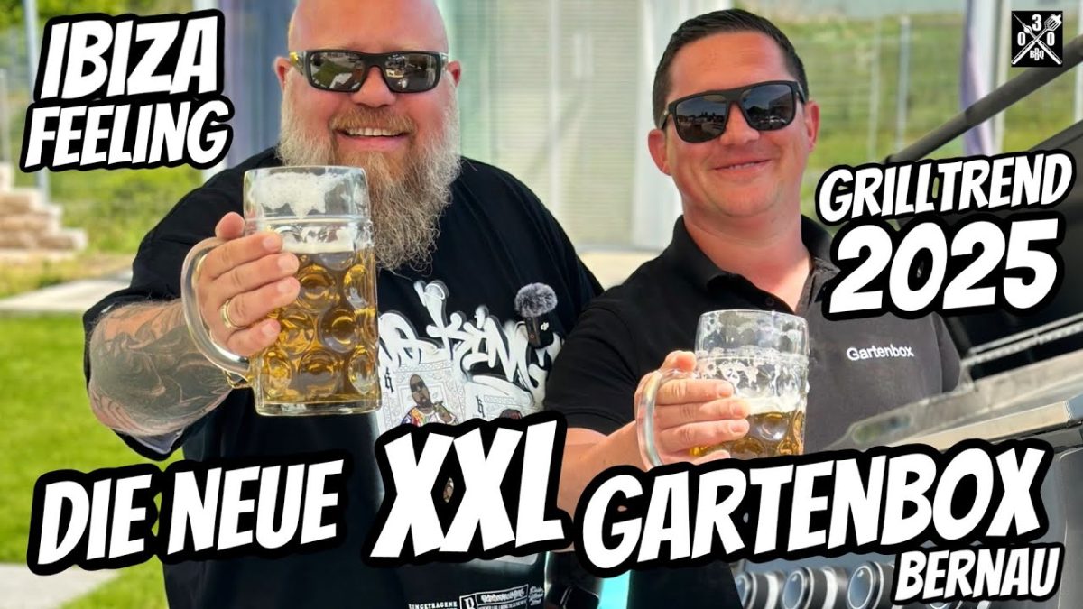Cheese Steak in der NEUEN GARTENBOX XXL + GRILLTREND 2025 – 030 BBQ