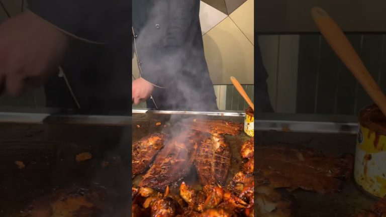 Live Fish 🐠 BBQ 🍖 #shorts #midoriisfoodlab #fish