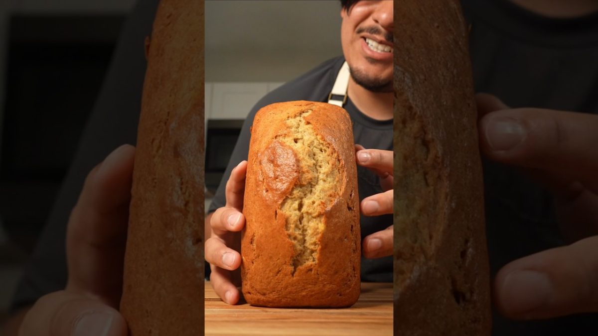 Banana bread like never before. #baking #bread