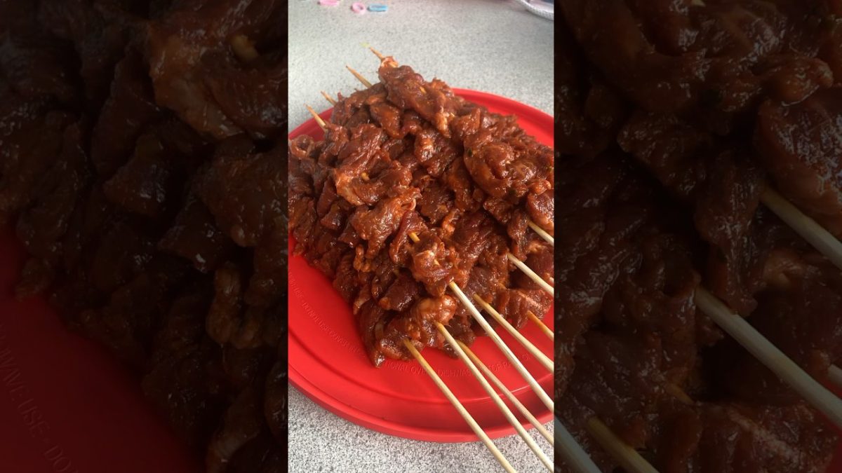 Beef sticks #bbq #beef #foods #beefrecipe #yummyfood #cooking #shortvideo #subcribemychannel