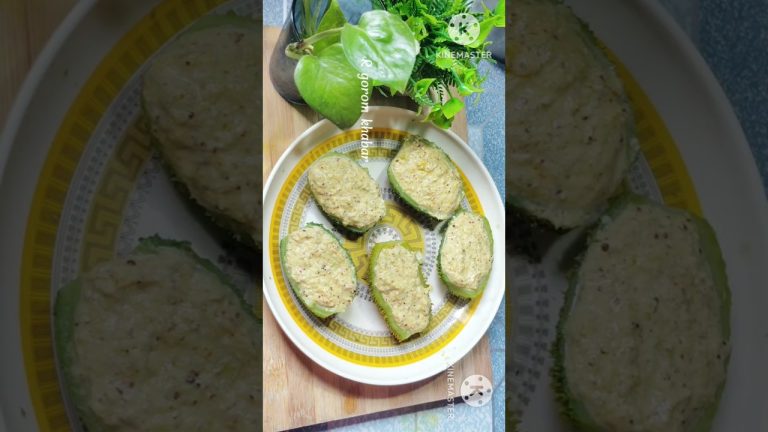 পূর ভরা কাঁকরোল ভাজা| spiny gourd recipe | #kakrol #bhaji #trending #viralshort #shortfeed #cooking