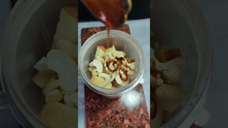 🍎🍌Apple Banana Milk Shake#shorts #trending #viralvideo #rjstarfruitandcooking