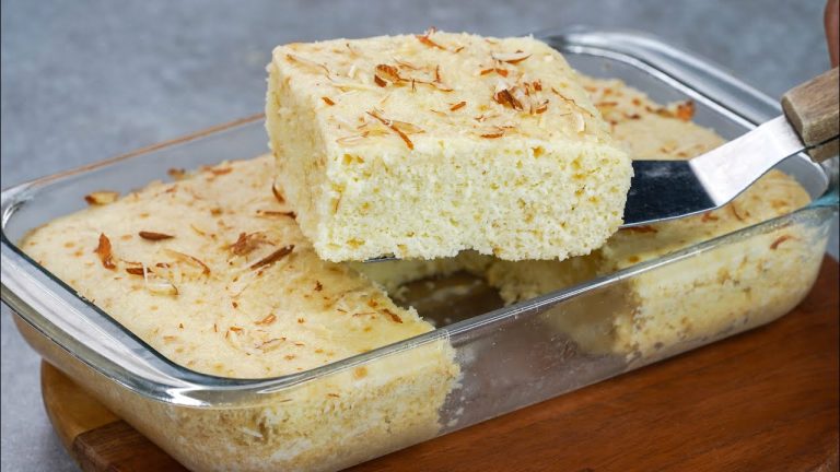 30 Minute Malai Cake Recipe | Soft & Creamy Milk Malai Cake Recipe | Homemade Malai Cake Recipe