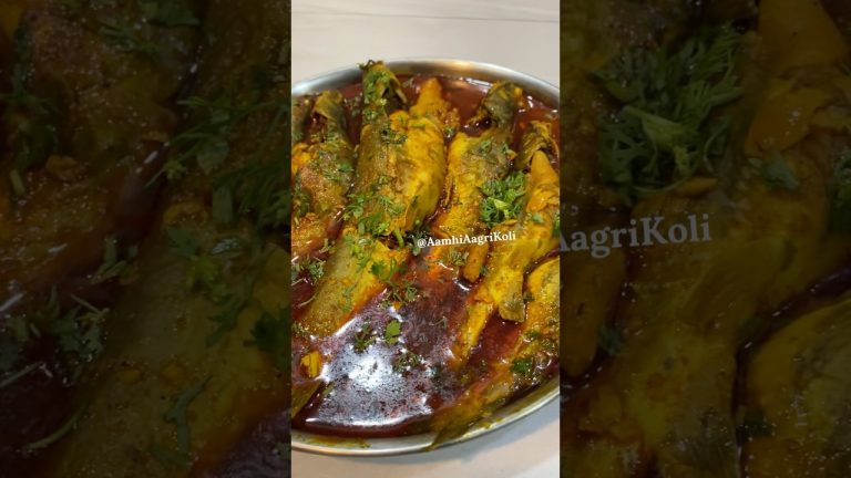 चमचमीत रस्सेदार गाबोली चिवणीचे कालवण | Mansoon Special Recipe | Chivni Fish Curry Recipe | #shorts