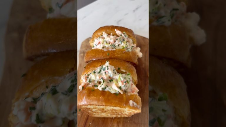 Lobster roll revisité… mais version calientee #food #cooking #artculinaire #recipe #seafood