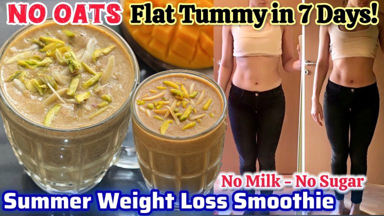 No Oats- Quick & Easy Weight Loss Smoothie for Summer | Burn Belly Fat Fast | Smoothie Without Oats