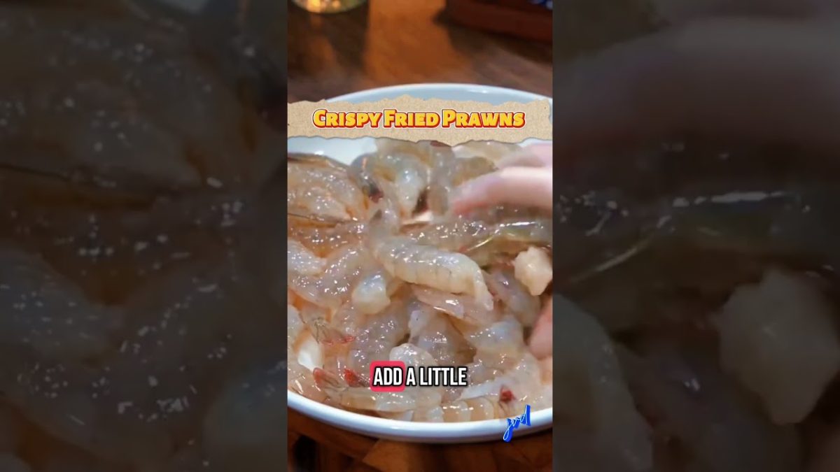 Crispy Fried Prawns 🍤 #cooking #chefsnextdoor #seafoodrecipes #food #chefsteps #recipe #chefselectio