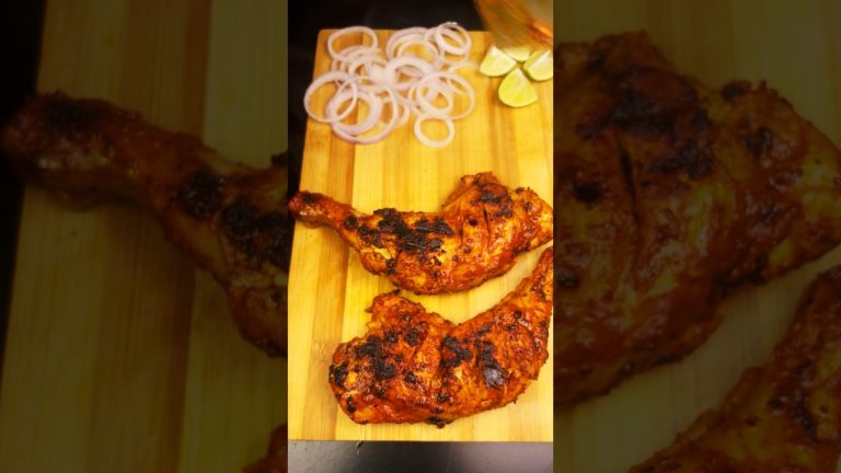 Tandoori chicken #shots #youtube #youtubeshorts #asmrcooking #asmrsounds #recipe #food #elons