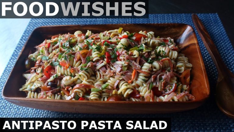 Antipasto Pasta Salad – Food Wishes