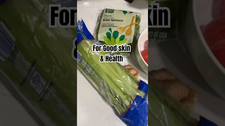 GREEN JUICE 💚 For good SKIN & Health