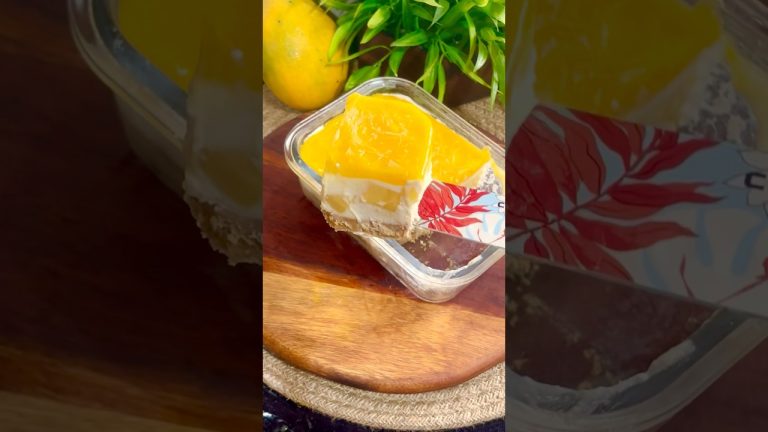 No Bake Cheese Cake 🍰♥️| #cheesecake #mangorecipe #dessert #summerspecial #viralrecipe