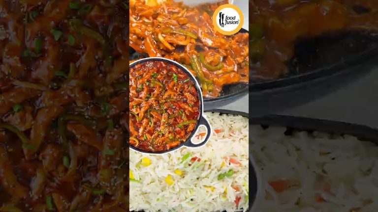 Sizzling Dragon Chicken Recipe by Food Fusion