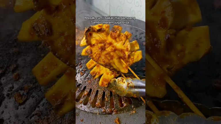 CUMI BAKAR🔥🦑 sapa mau resepnya? #cumi #seafood #seafoodlover #koreanfood #food #asmr