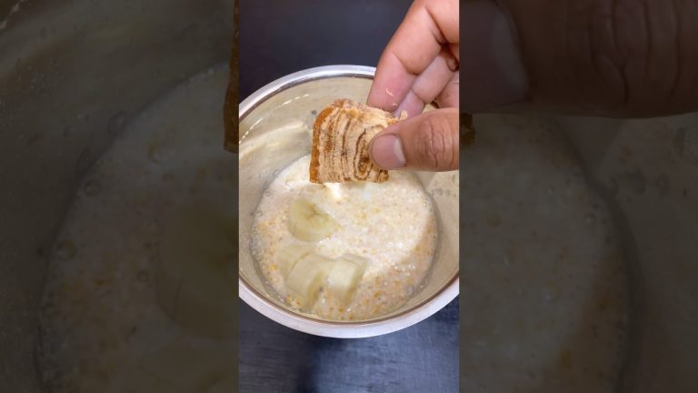 Sattu High Protein Milk Shake By Nitesh Soni With Premanandji Maharaj #shorts #surajpahadicooking