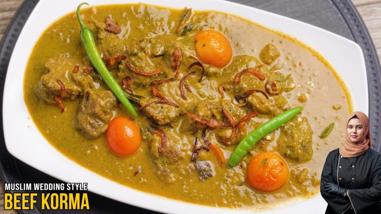Beef Korma Recipe | Sri Lankan Muslim Wedding Special Dish!