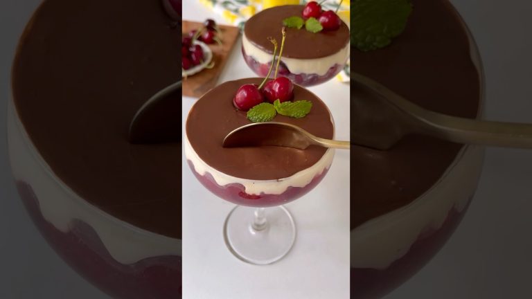 Easiest Healthy dessert #Recipe #chocolate #food