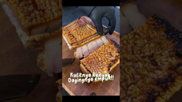 BABI GORENG KRISPI GILA #porkbelly #crispy