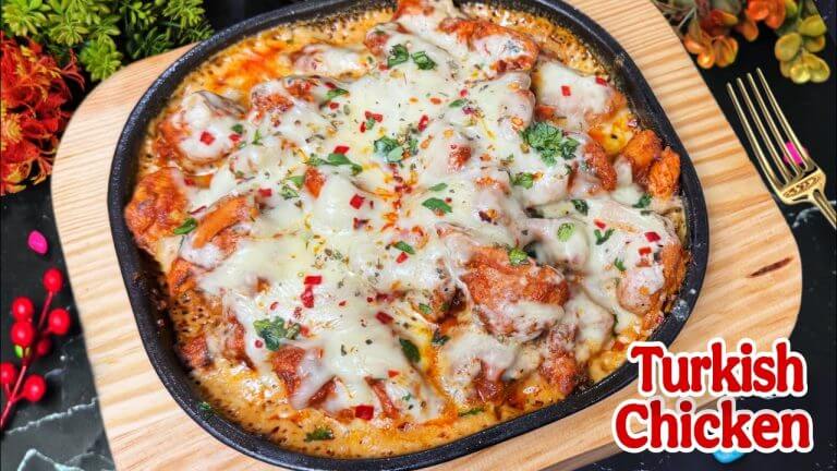 Turkish Style Chicken Recipe | Turkish Food Recipe | Chicken Recipe | Boneless Chicken Recipe