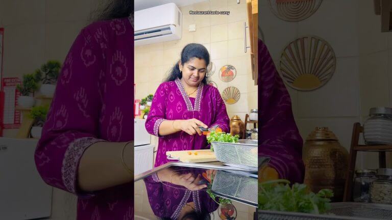 రెస్టారంట్ taste తో  ఇంట్లోనే 😋#shorts #ytshorts #teluguvlogs #recipe #curry #vegetable #food