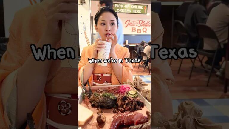 Japanese Mom Makes Miso Soup with Texas BBQ!