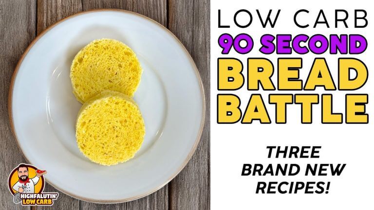 90-Second KETO BREAD Battle • NEW RECIPES for 2025!