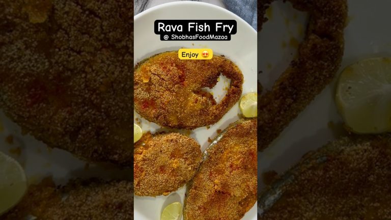 Rava Fish Fry #shobhasfoodmazaa